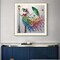 5D Diamond Painting Kits,Elegant Lady Peacock Feather Dress with Umbrella Special Shape Diamond Art Kits for Beginners,DIY Paint by Diamonds Crafts for Adults Home Wall Decor 12 X 12inch